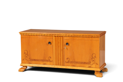 Edler Original Art Deco Sideboard Skandinavisch Schrank Mid Century Kommode