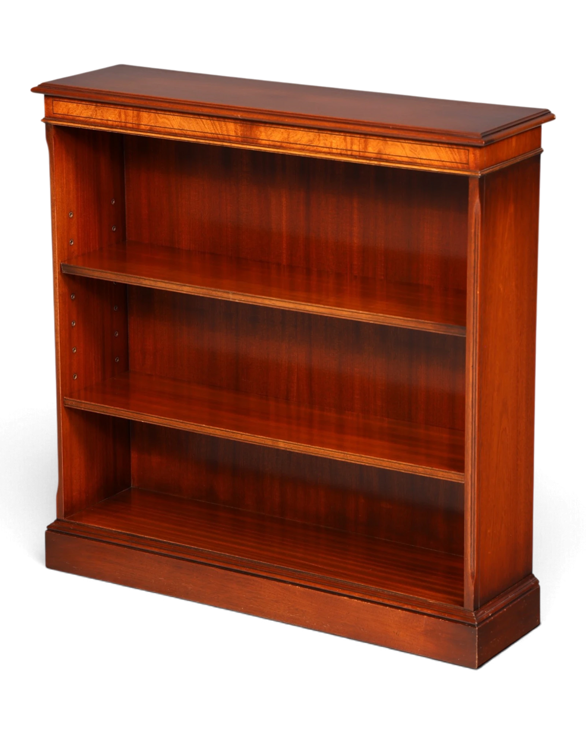 Magnifique bibliothèque anglaise Étagère Bookcase Bibliothèque ouverte Vintage
