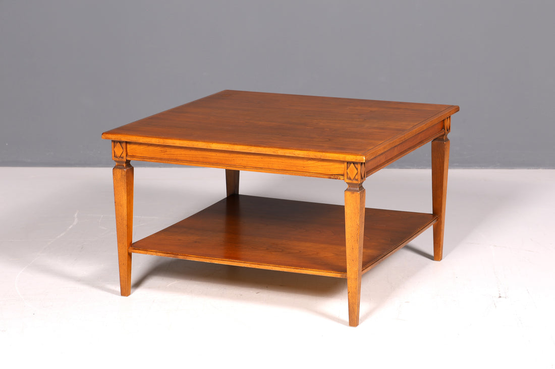 Magnifique table basse originale Selva Villa Borghese, style antique italien, table de salon en bois massif