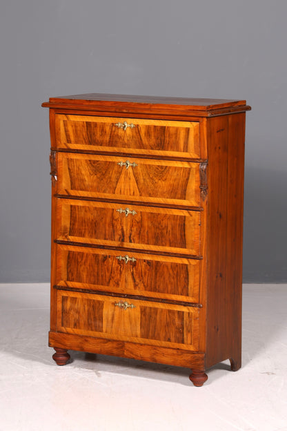 Wunderschöne Gründerzeit Kommode Jugendstil Vertiko Schubladenkommode Antik Wäschekommode Schrank Vintage