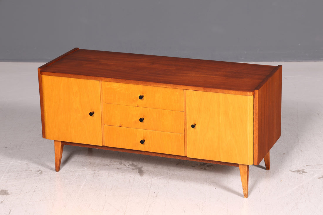 Wunderschönes Mid Century Sideboard Vintage Kommode TV Schrank Flurkommode 60s Holz