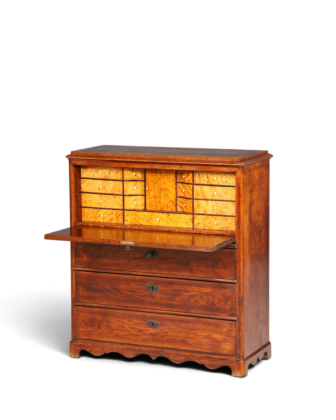 Traumhafter Louis Philippe Sekretär um 1880 Biedermeier Antik Schrank Chiffoniere Kommode