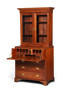 G224 Finish Wunderschöner Englischer Sekretär Büro Aufsatzsekretär Antik 60S Vitrinen Schrank UK (Kopie)