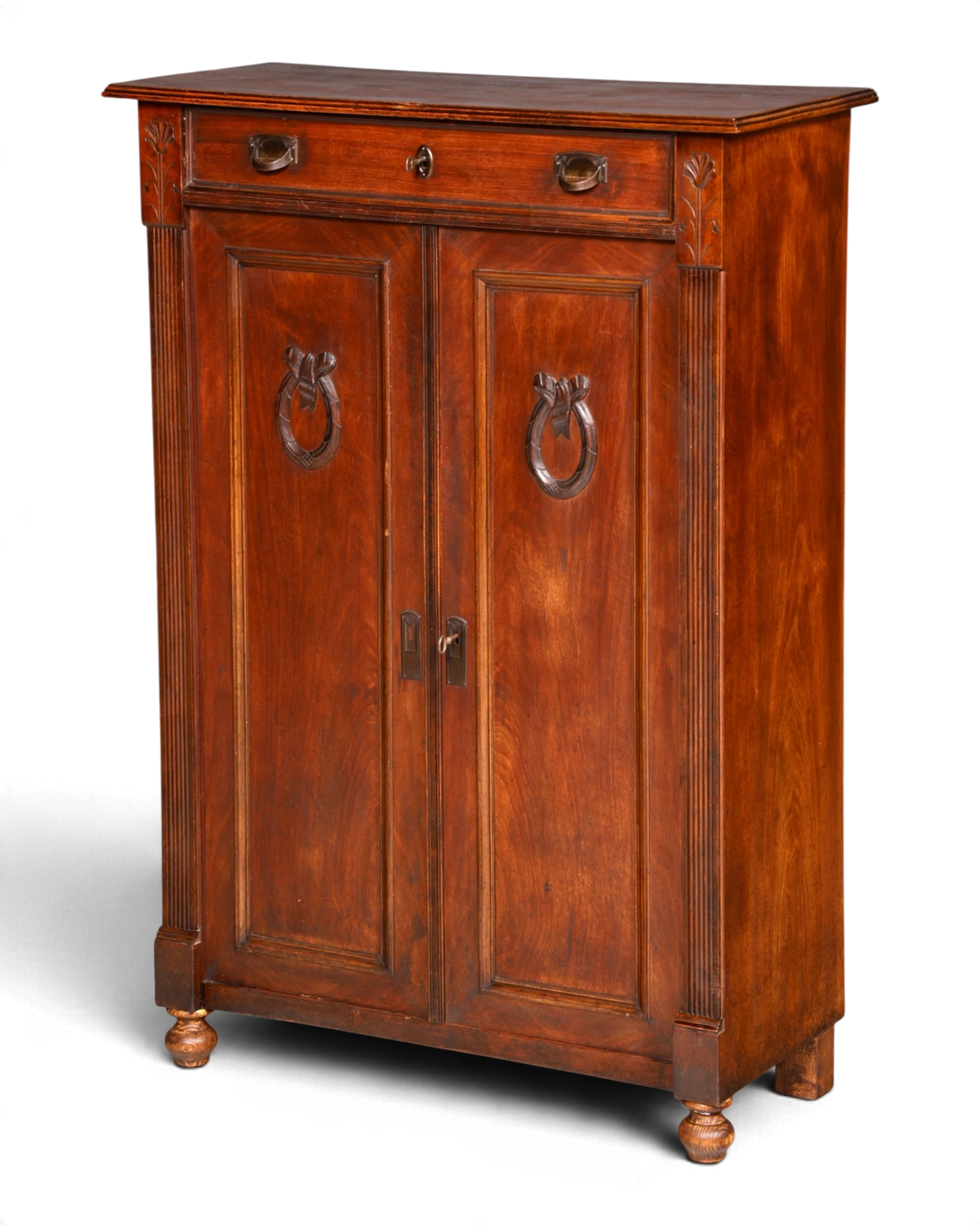Magnifique meuble Vertiko Art nouveau de l’époque Gründerzeit, armoire antique, meuble haut, commode datant d’environ 1900, meuble de couloir