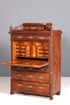 Edler Louis Philippe Sekretär Antik Biedermeier Vertiko Highboard Antik Schreibtisch Kommode
