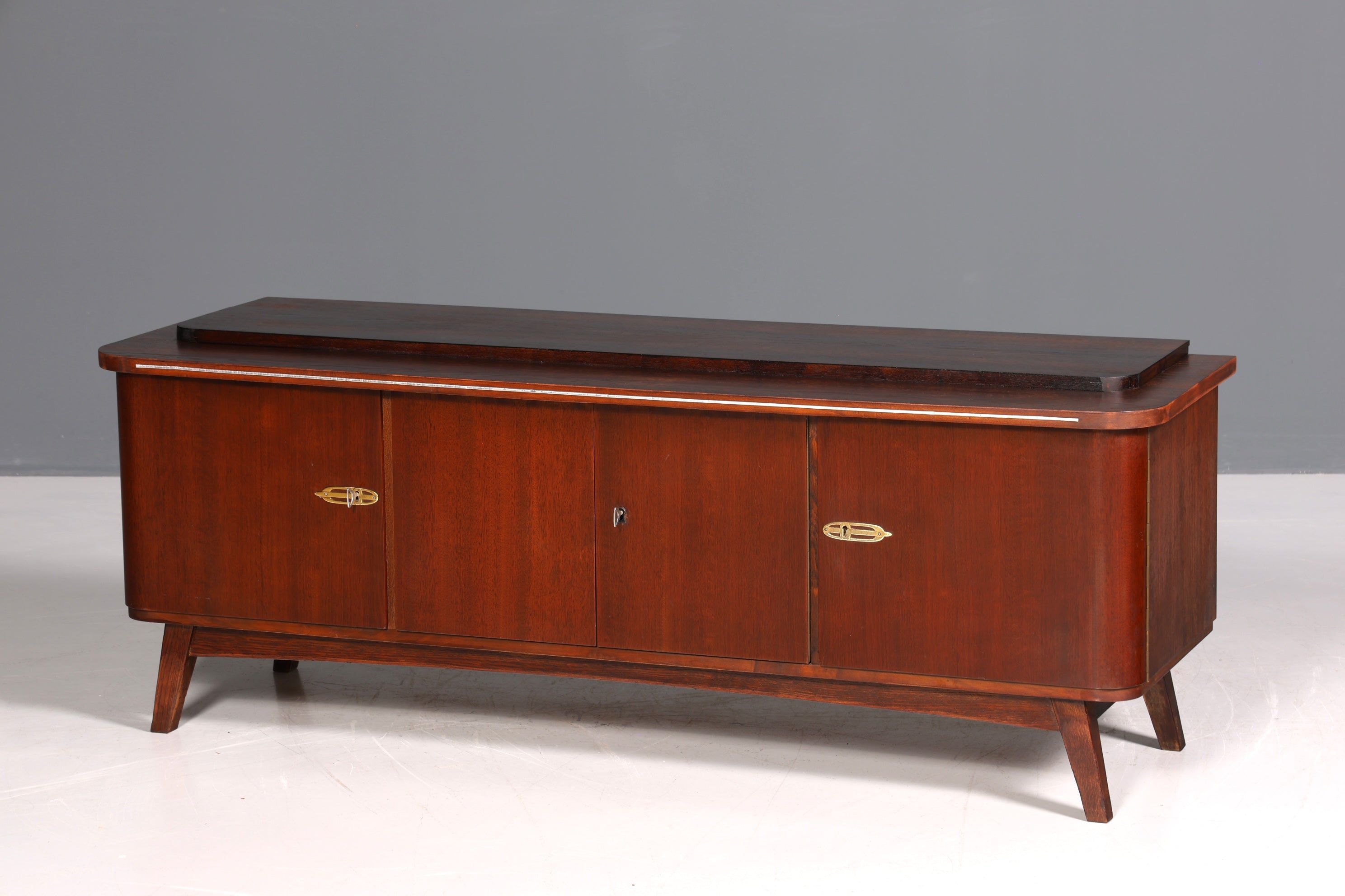 Magnifique buffet de style mid-century, commode vintage, meuble TV, années 1960