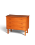 Traumhafte Mid Century Kommode Teak Holz Sideboard Vintage Schubladen Kommode Wäschekommode