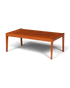 Hauptstadt Möblerei Mid Century Couchtisch aus massivem Teakholz im 70er Jahre Retro Design