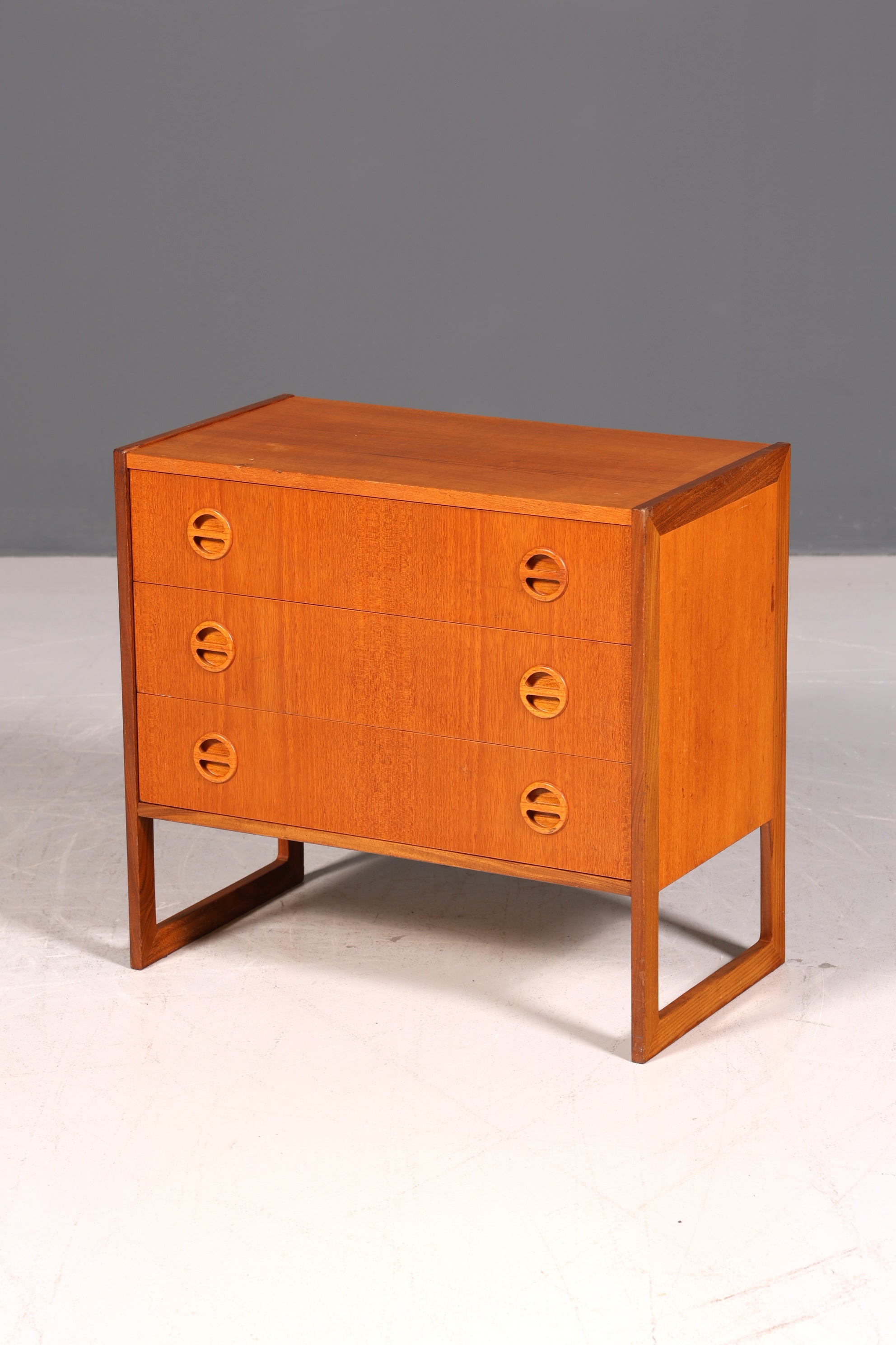 Wunderschöne Mid Century Kommode Teak Holz Sideboard Vintage Schubladenkommode Danish Design 60s Designklassiker