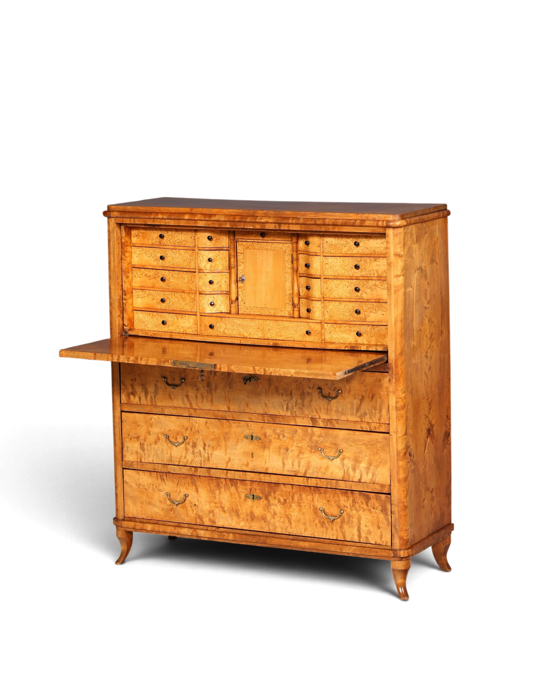 Traumhafter Sekretär im Biedermeier Stil um 1930 Schreibmöbel echt Holz Vertiko Kommode Schubladenkommode