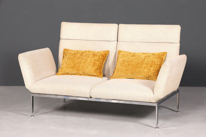 Magnifique canapé design Brühl Roro, canapé 2 places convertible, dessiné par Roland Meyer-Brühl, lit d&