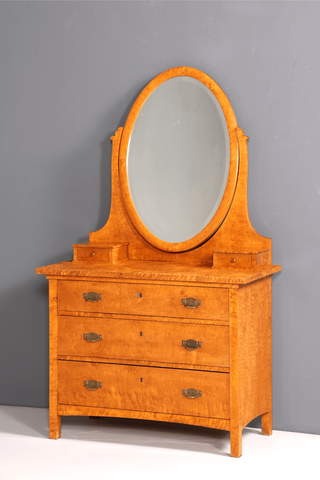 Wunderschöne Jugendstil Kommode Antik Sideboard mit Spiegel Flurkommode Frisierkommode