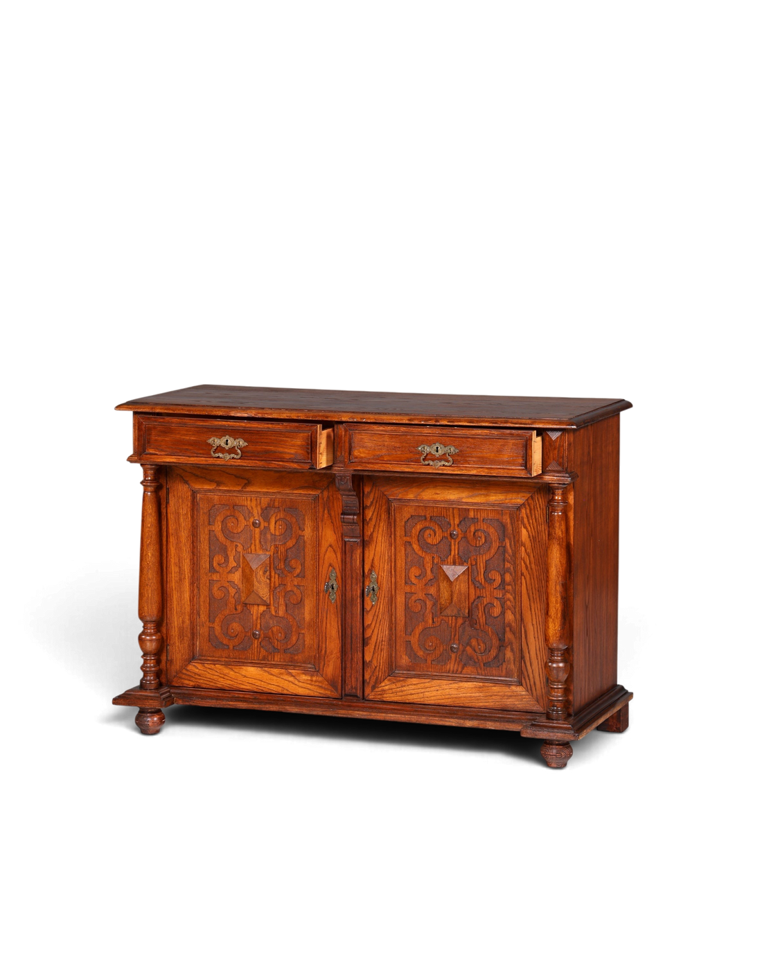 Wunderschöner Gründerzeit Schrank Jugendstil Kommode Antik Sideboard Anrichte