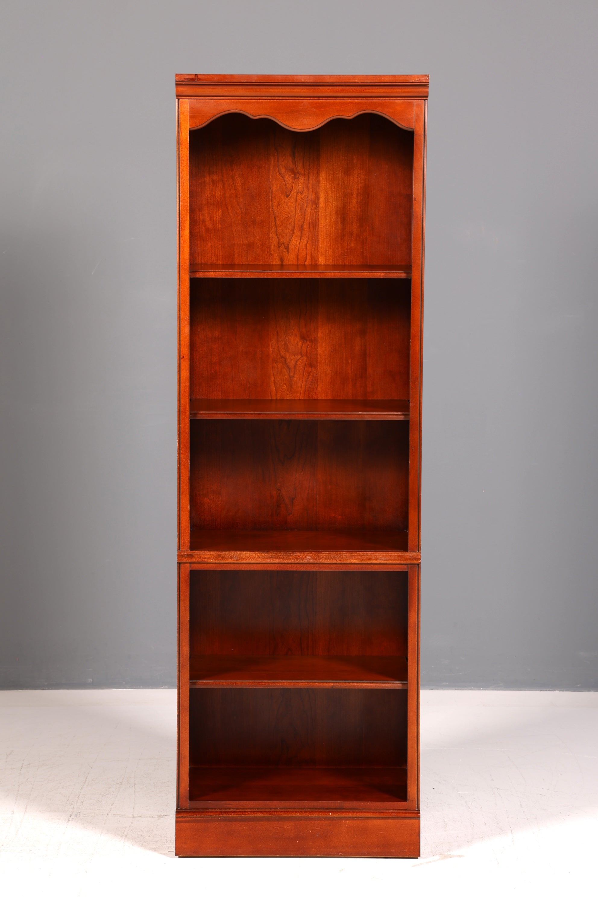 Original Drexel Heritage Bücherregal Regal USA Bookshelf Buchablage Massiv Holz Vintage Standregal Antik