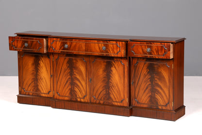 Wunderschönes Englisches Sideboard Mahagoni Schrank Antik 60s Buffetschrank Kommode