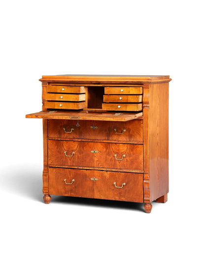 Wunderschöner Gründerzeit Sekretär Vertiko Highboard Jugendstil Kommode Schrank um 1880