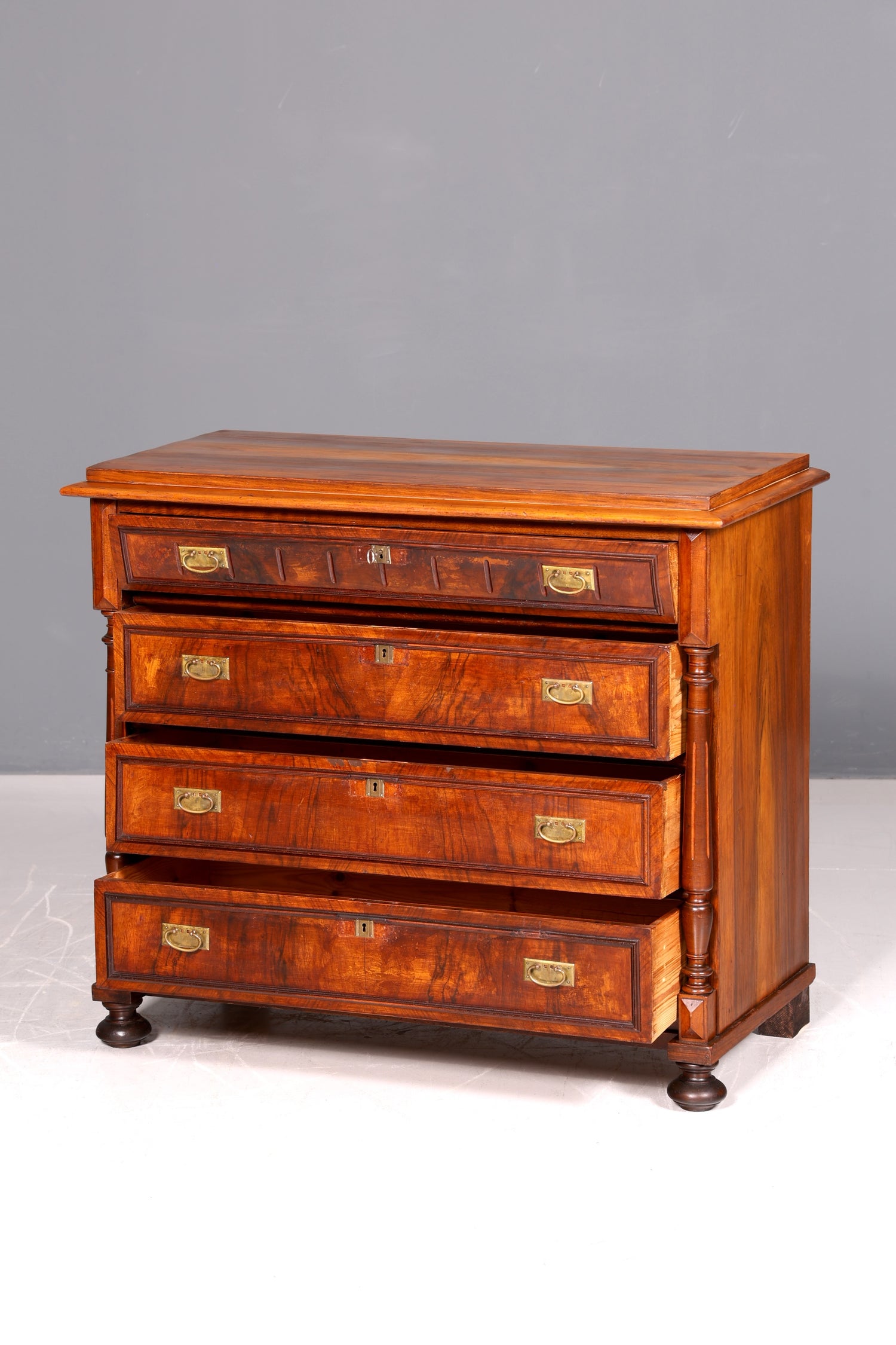 Wunderschöne Gründerzeit Kommode Jugendstil Antik Sideboard Schubladenkommode Wäschekommode um 1900