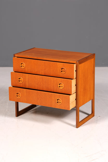 Wunderschöne Mid Century Kommode Teak Holz Sideboard Vintage Schubladenkommode Danish Design 60s Designklassiker