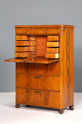 Wunderschöner Louis Philippe Sekretär Vertiko Gründerzeit Kommode Schubladenkommode