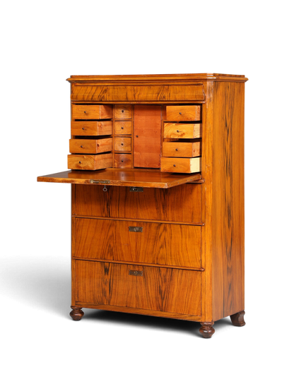 Wunderschöner Louis Philippe Sekretär Vertiko Gründerzeit Kommode Schubladenkommode