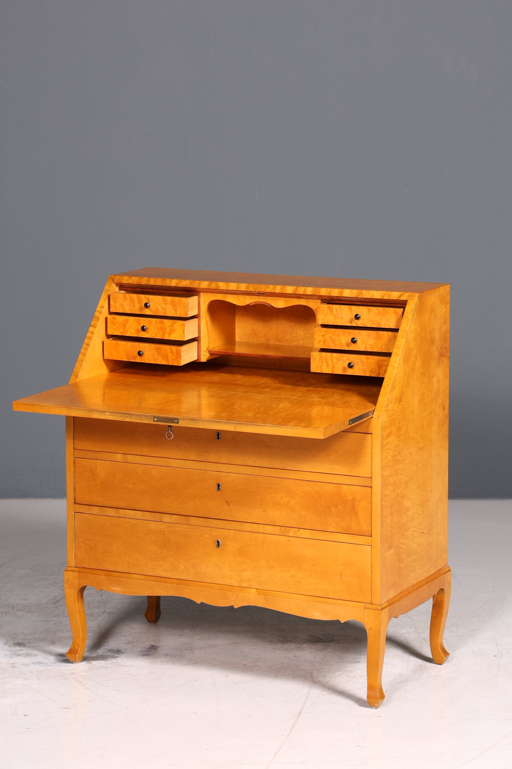 Wunderschöner Sekretär um 1930 Büro Kommode echt Holz Sekretär Schreibtisch Kommode Secretary