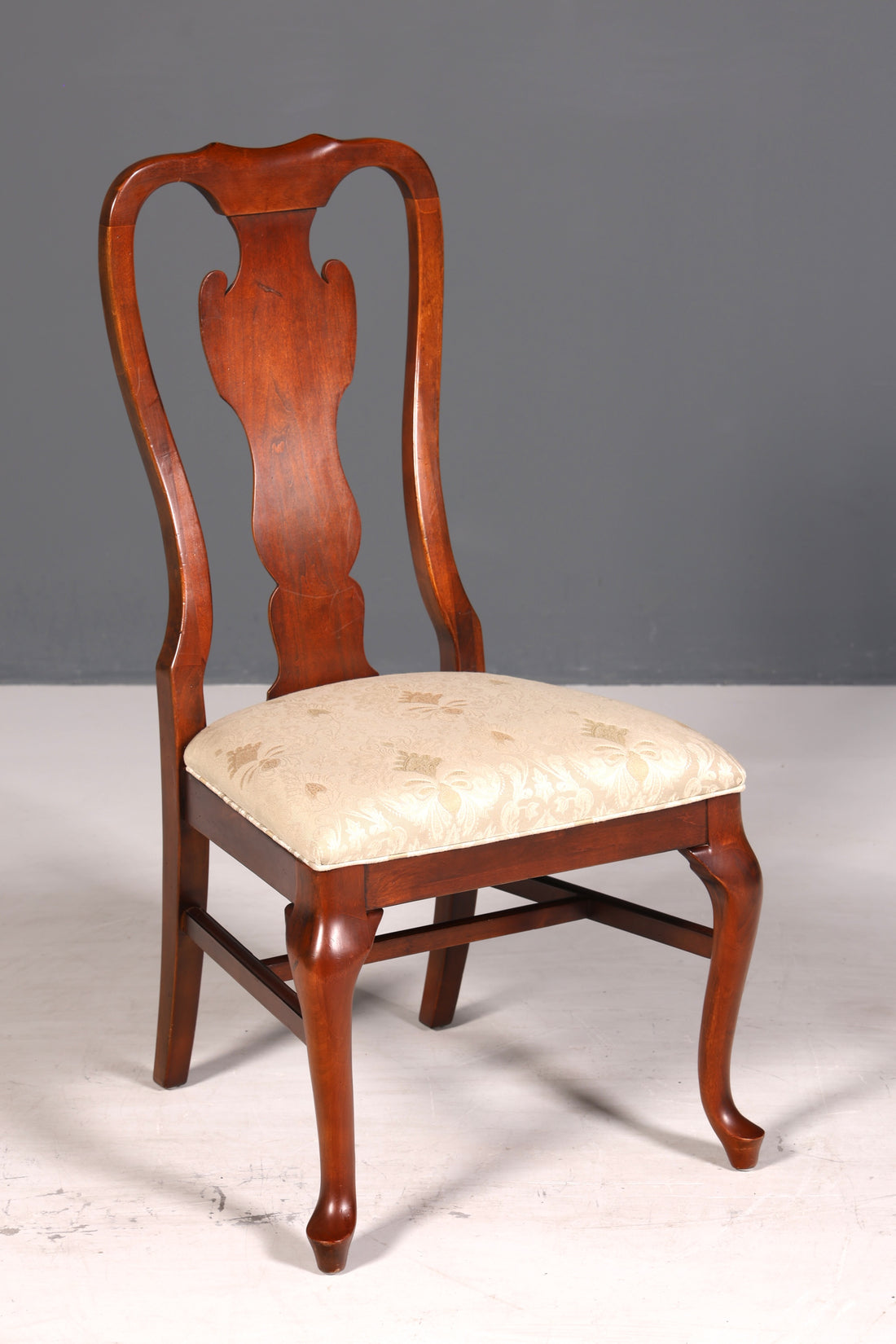 Stilvoller Original Drexel Heritage Stuhl Chippendale USA Sekretär Schreibtisch Stuhl Küchenstuhl