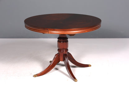 Belle table de salle à manger extensible anglaise, style antique, table de cuisine des années 60