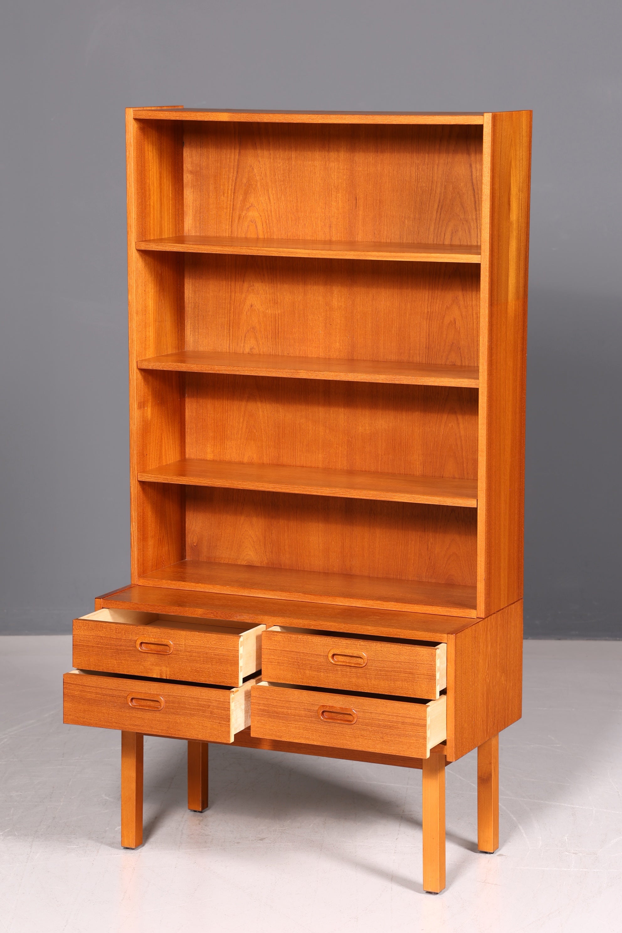 Wunderschönes Mid Century Regal Danish Design Bücherregal Schrank Vintage Retro 60er