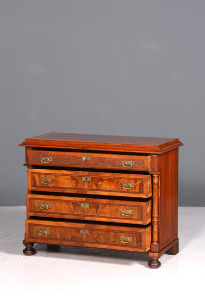 Commode onirique Gründerzeit, buffet antique Art Nouveau, commode, coffre à linge