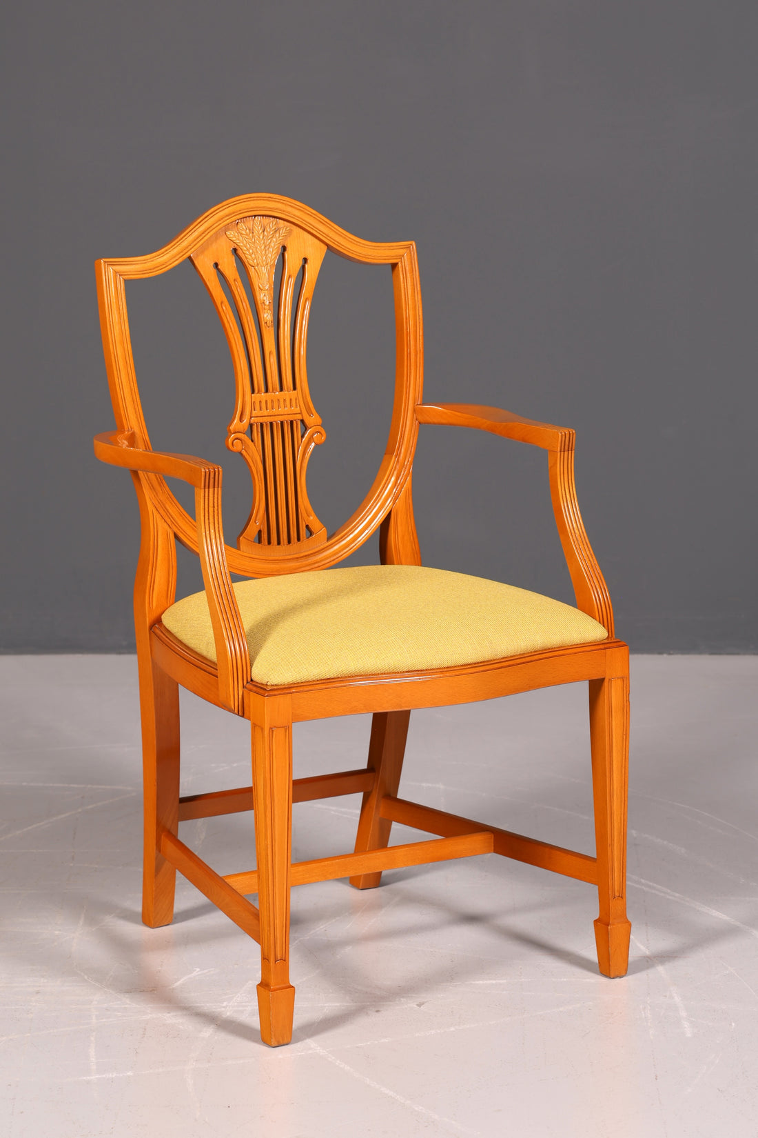 Beautiful English Armchair Secretary Chair UK Upholstered Chair Antique Dining Room Chair