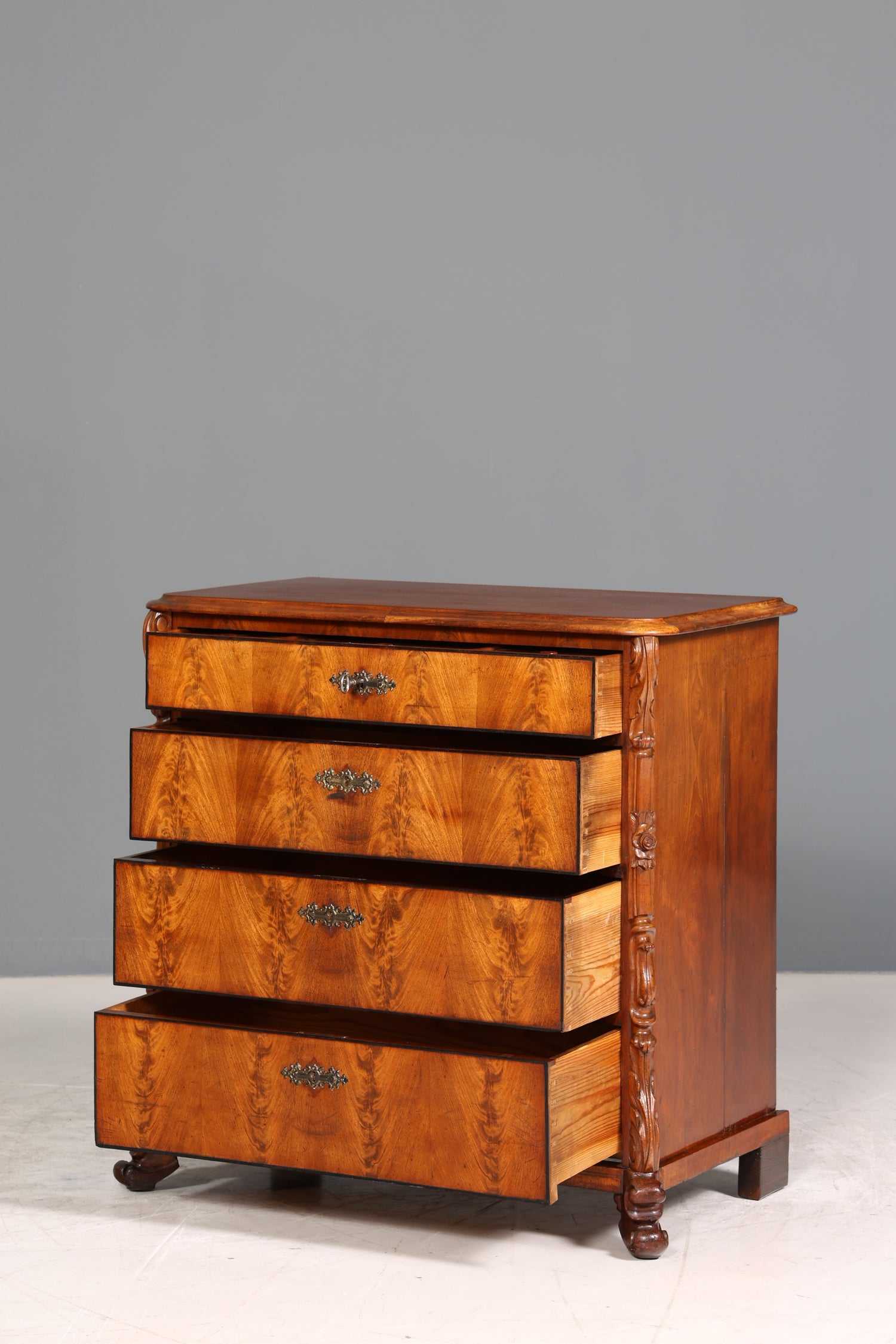 Traumhafte Louis Philippe Kommode Biedermeier Antik Schubladenkommode Sideboard um 1880