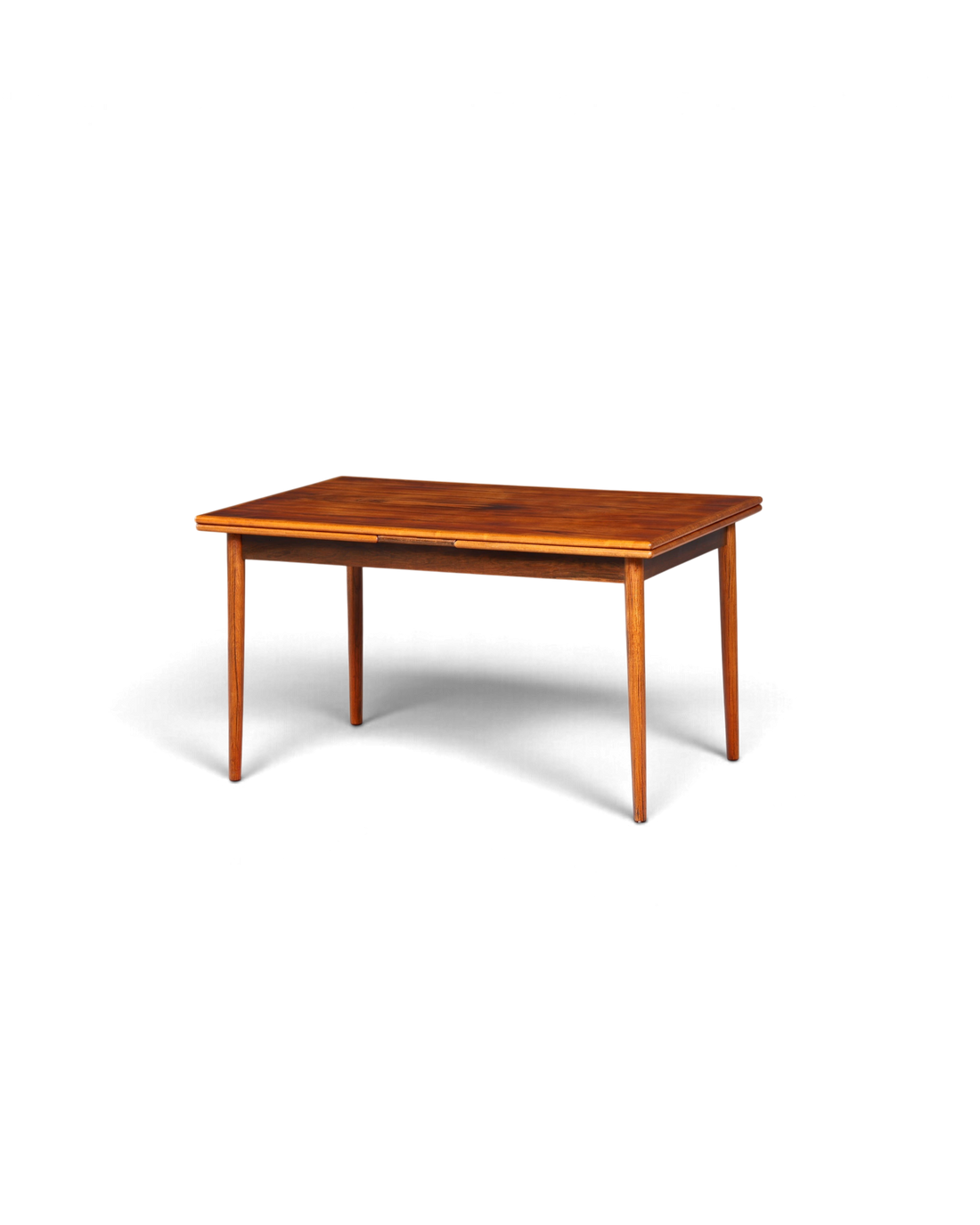 Hauptstadt Möblerei Mid Century Esstisch aus Echtholz im dänischen Design mit praktischer Ausziehfunktion