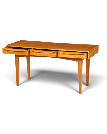 Original Hellerau Schreibtisch Modell 602 Mid Century Franz Ehrlich Design Bürotisch Vintage Desk