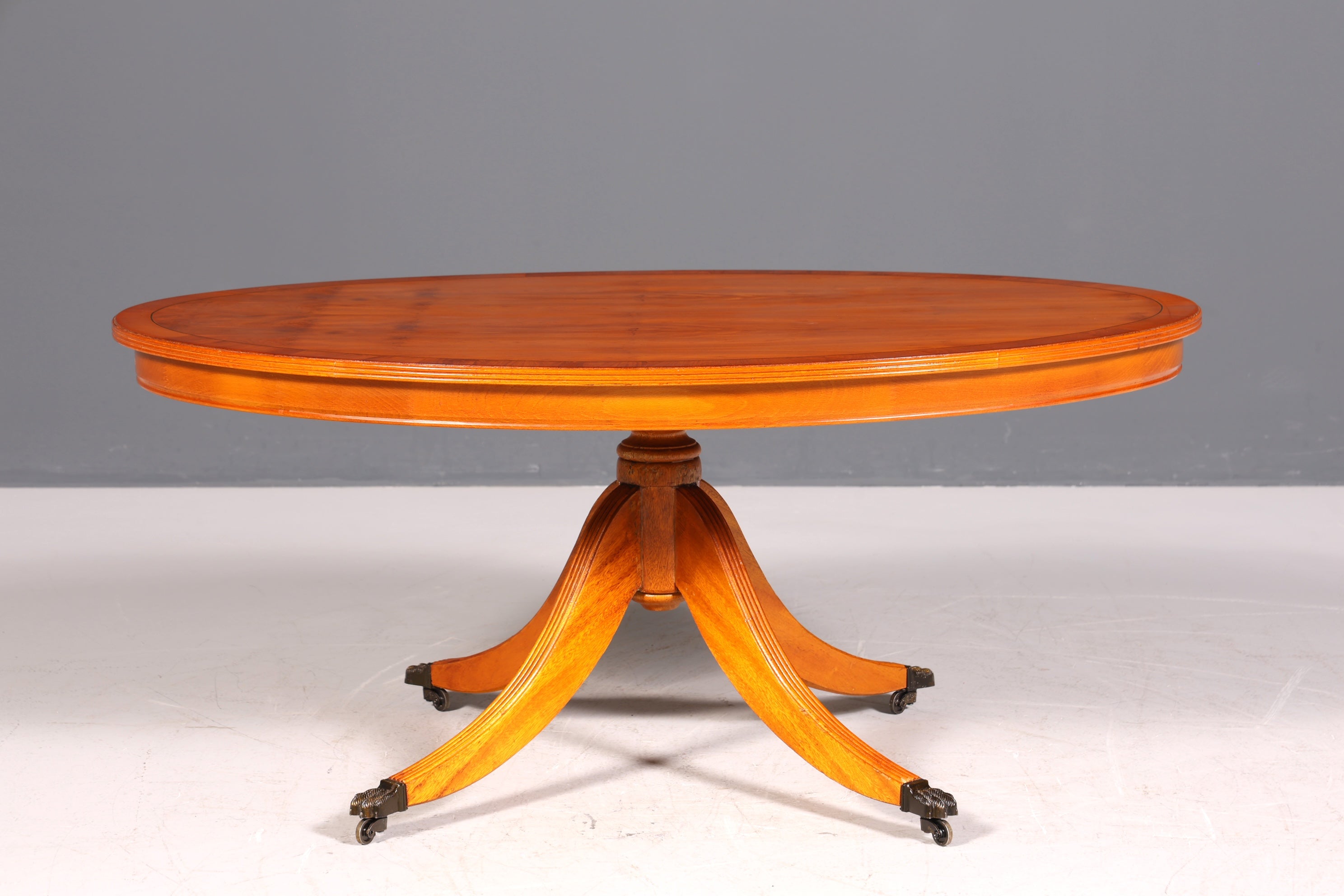 Table basse anglaise de rêve, style antique, en bois d&