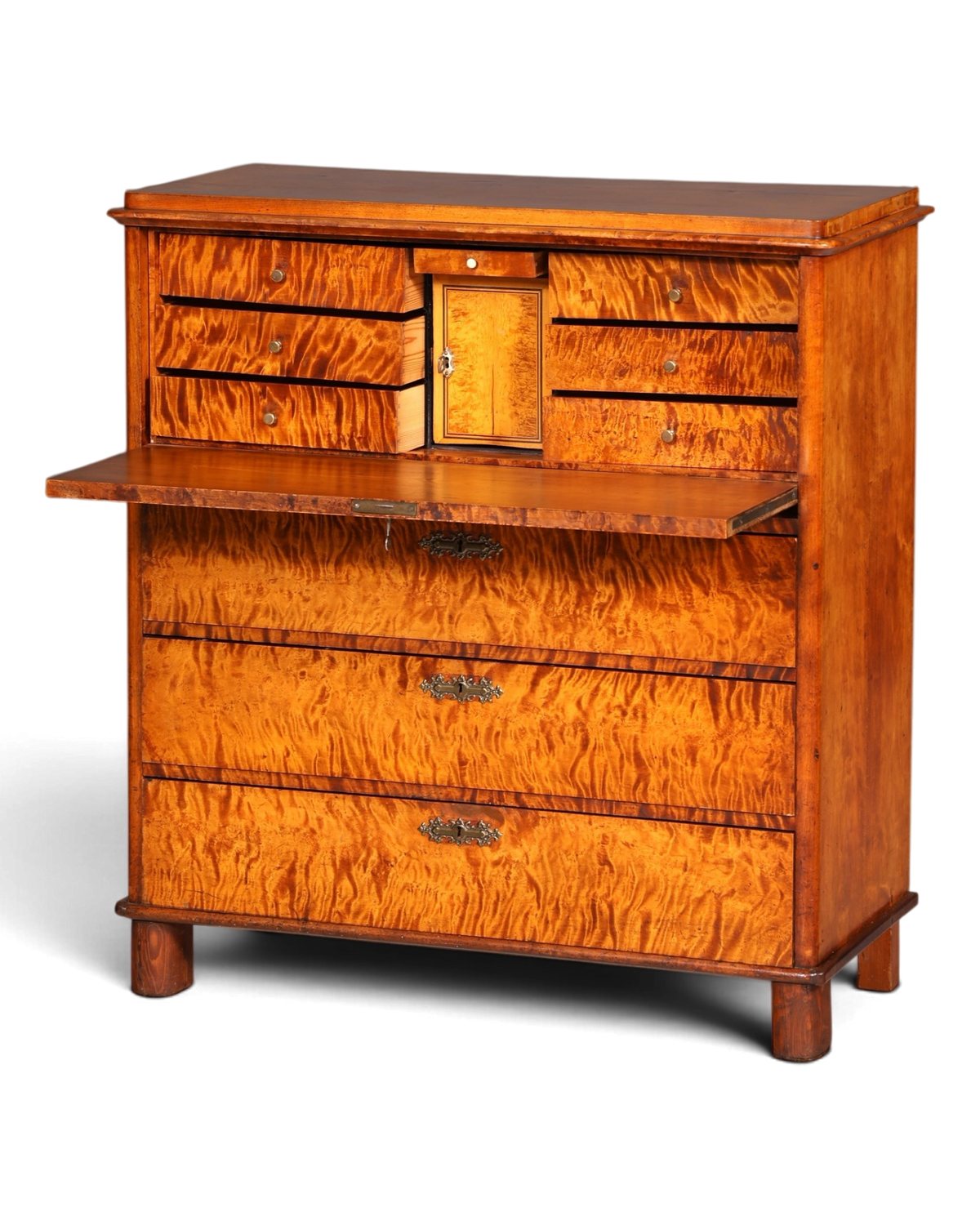 Wunderschöner Biedermeier Sekretär Gründerzeit Vertiko Antik Kommode Schreibkommode