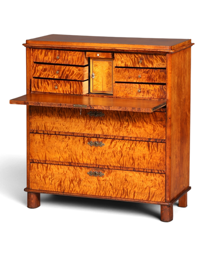 Wunderschöner Biedermeier Sekretär Gründerzeit Vertiko Antik Kommode Schreibkommode