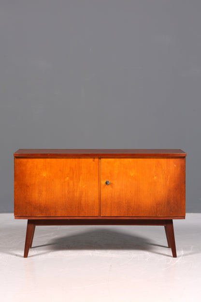 Magnifique meuble vintage des années 60, commode rétro pour entrée, buffet style années 60