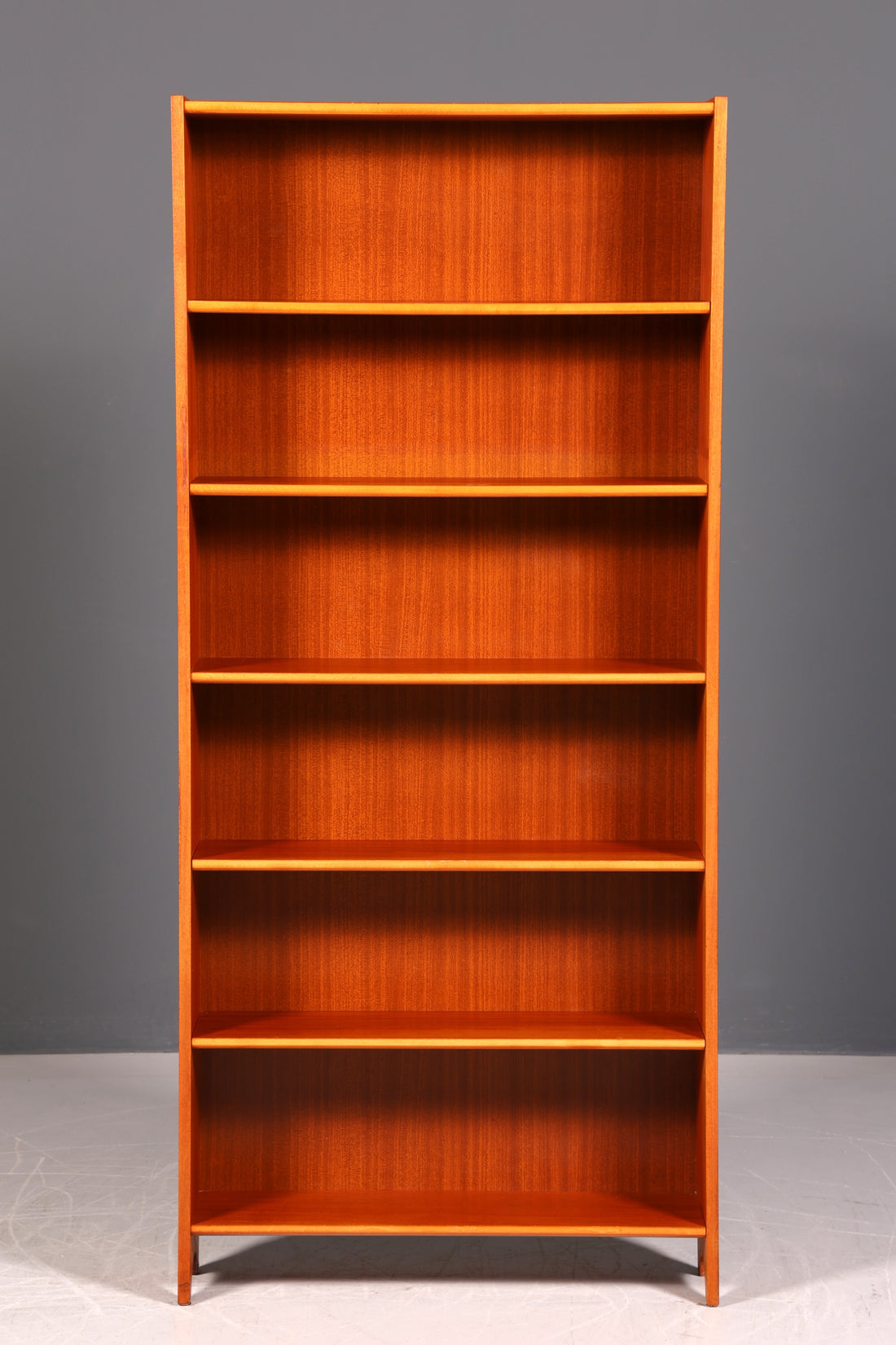 Étagère simple Mid Century vintage bibliothèque armoire rangement livres classique du design des années 60