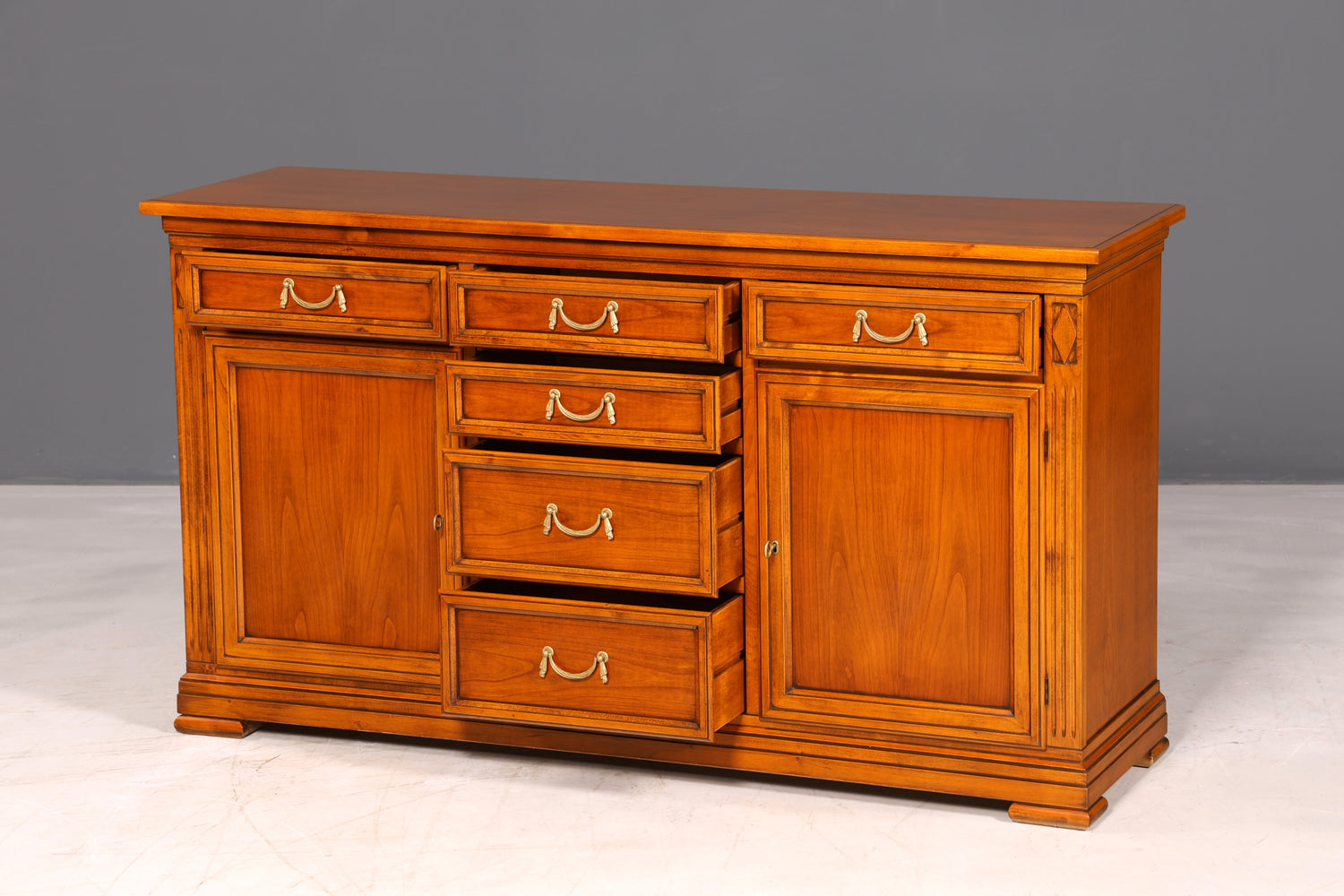Wunderschönes Original Selva Sideboard Villa Borghese Antik Stil Schrank Kommode Buffet Anrichte