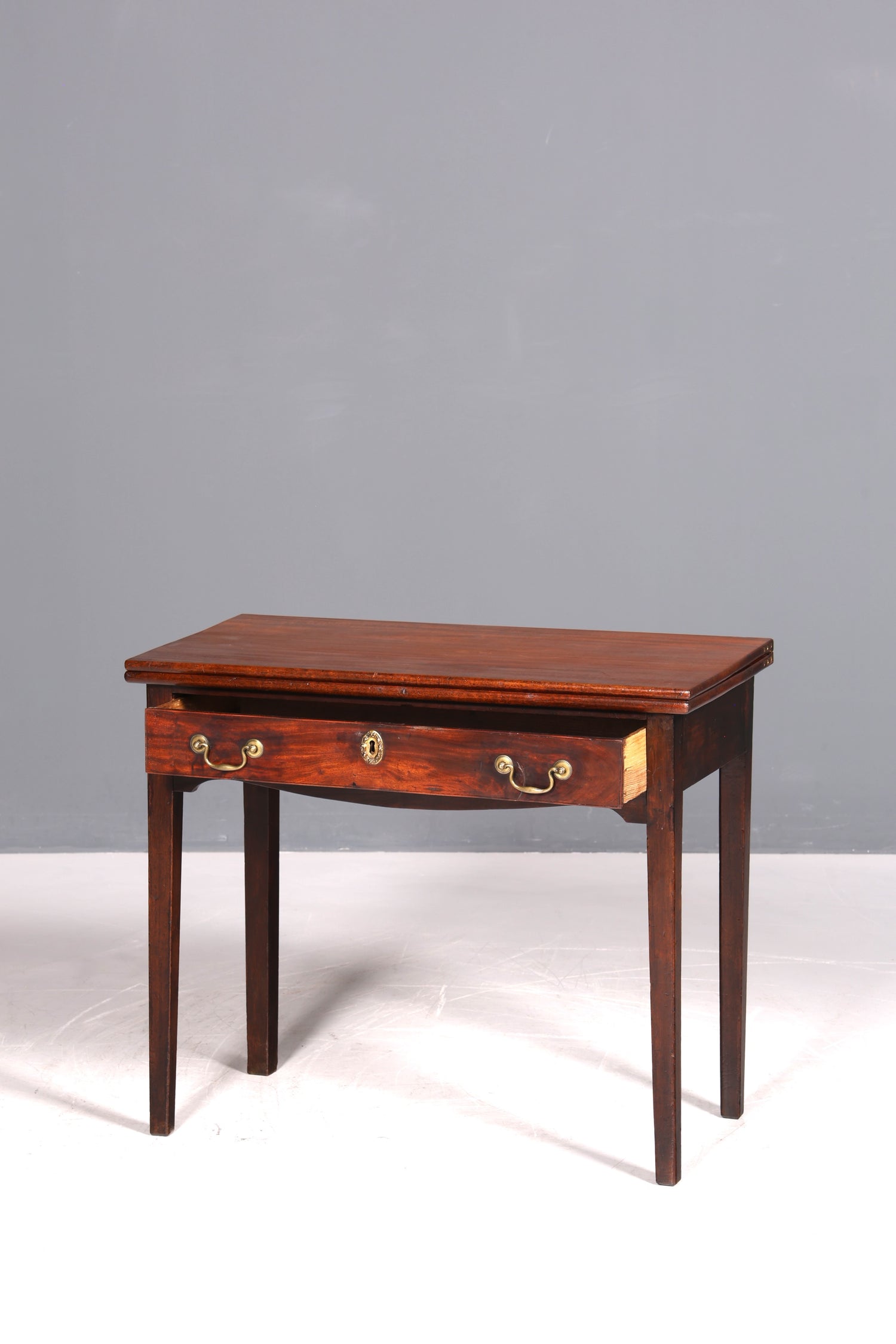 Table anglaise de rêve, console pliante, bureau, bois véritable, antique, table de jeu, table de cuisine, table à manger