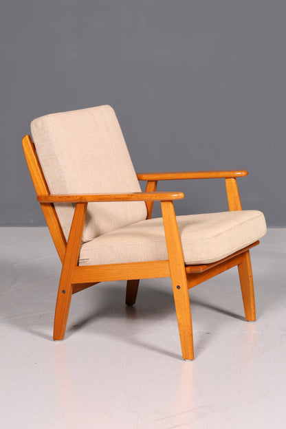 Wunderschöner Mid Century Sessel Made in Denmark Teak Holz Armlehnsessel 60s Designklassiker