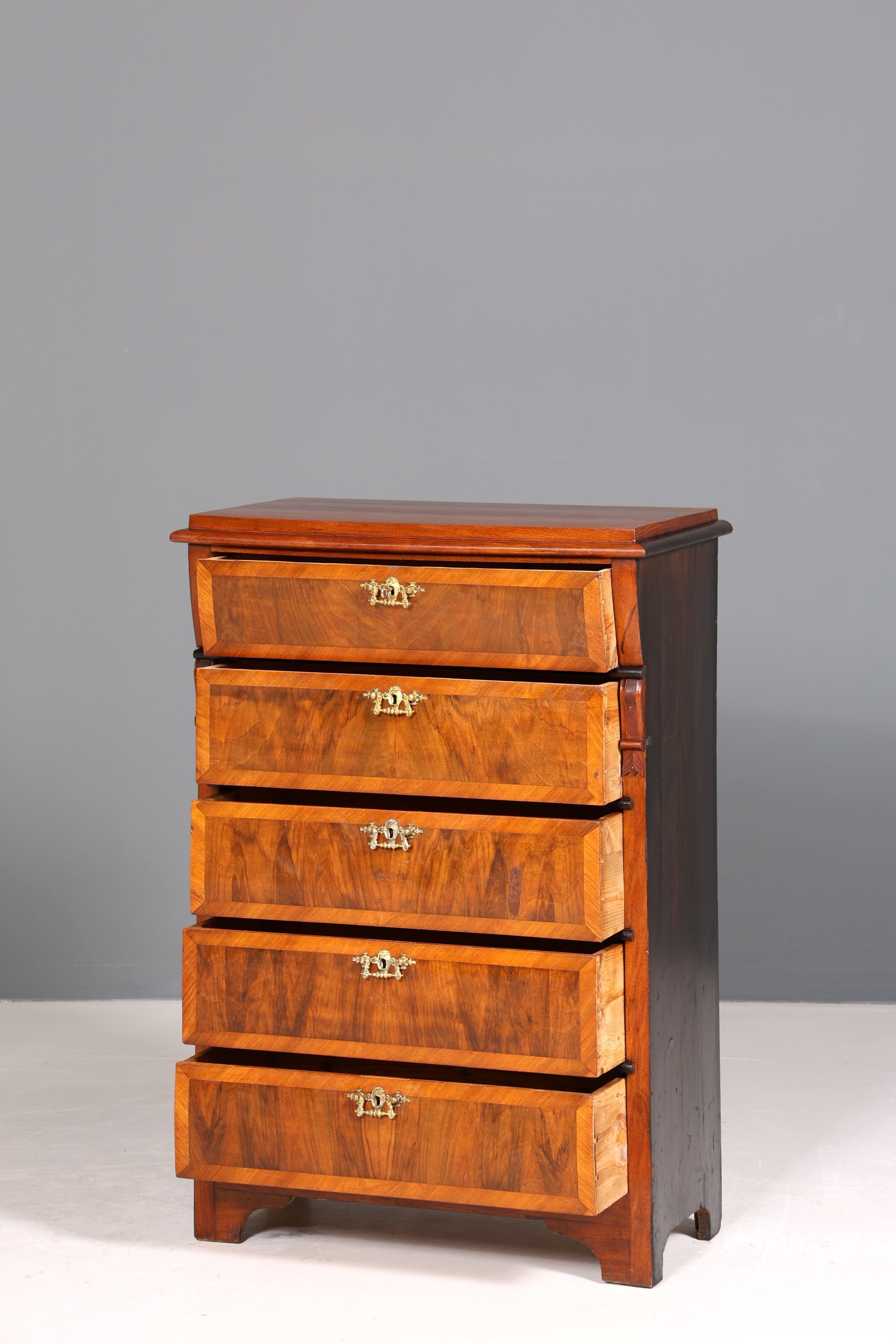 Edler Gründerzeit Kommode Jugendstil Schubladenkommode Antik Wäschekommode Vertiko