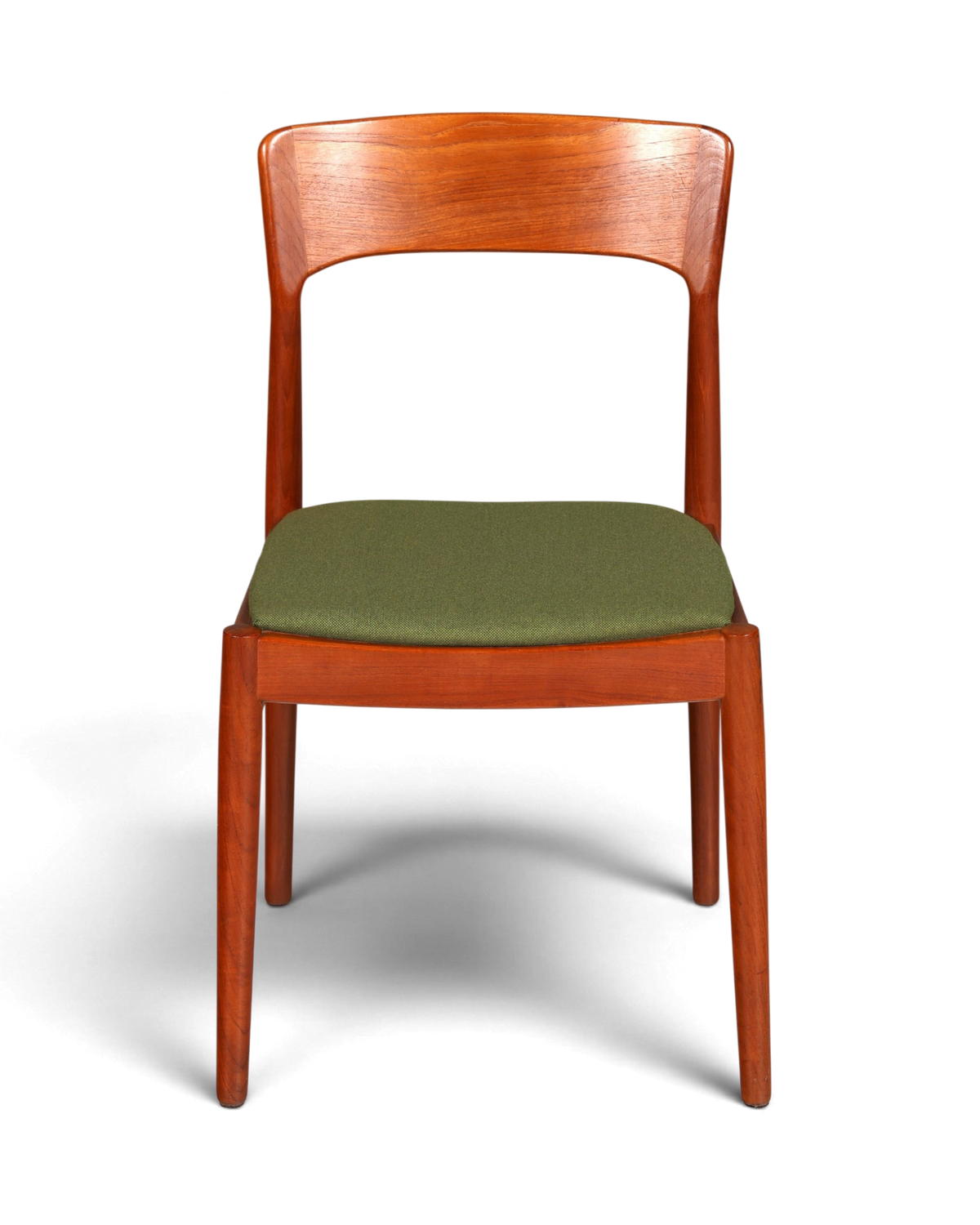 Mid Century Esszimmerstuhl Teakholz Henning Kjærnulf Korup Stolefabrik 60er Dänisch