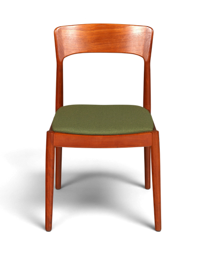 Mid Century Esszimmerstuhl Teakholz Henning Kjærnulf Korup Stolefabrik 60er Dänisch