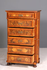 Wunderschönes Gründerzeit Vertiko Louis Philippe Kommode Chiffoniere um 1880 Schubladenkommode