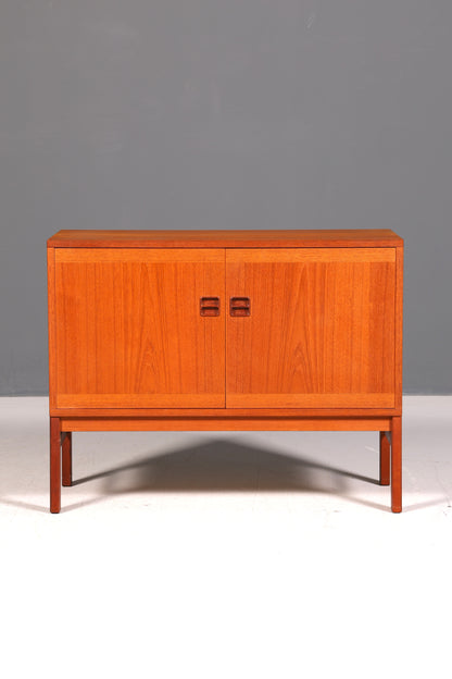 Edle Mid Century Kommode Vintage Schrank Retro Flurkommode 60s Sideboard Regal Designklassiker Holz