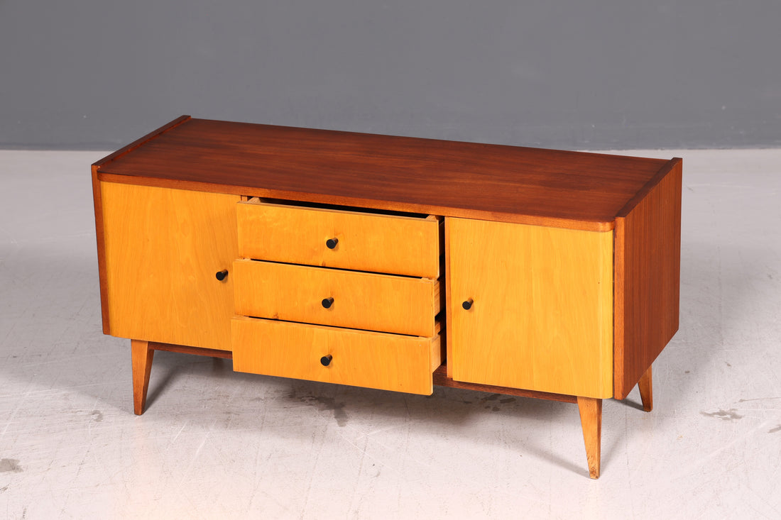 Wunderschönes Mid Century Sideboard Vintage Kommode TV Schrank Flurkommode 60s Holz