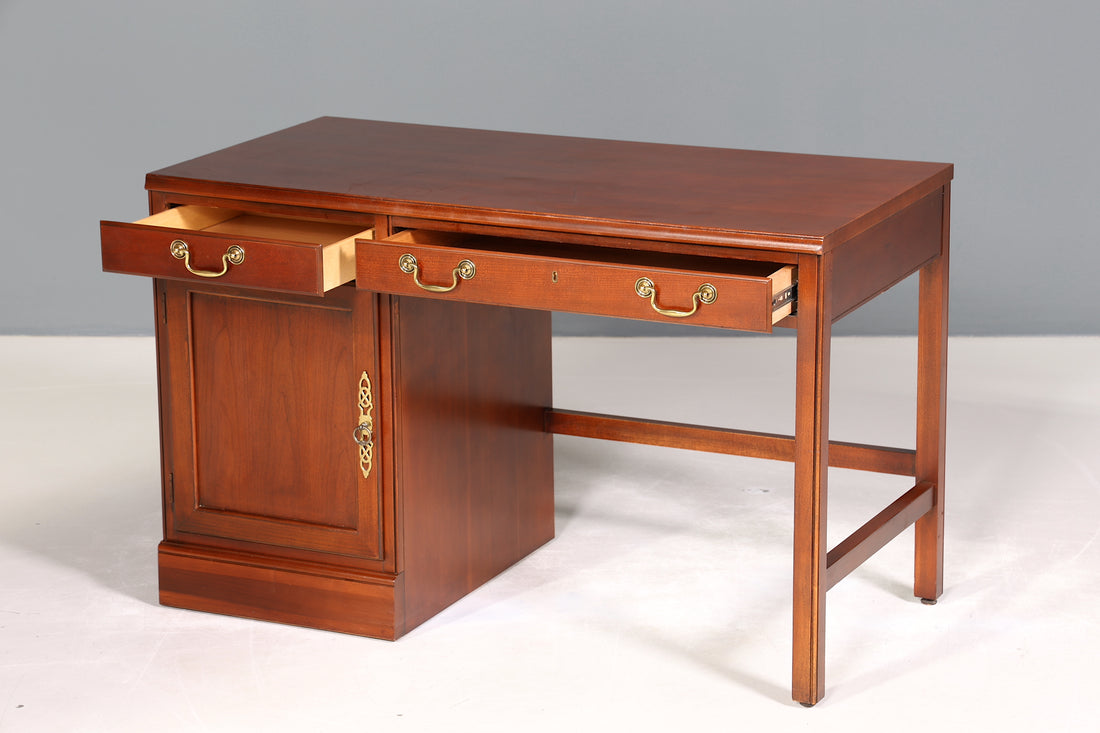 Wunderschöner Original Drexel Heritage Schreibtisch Antik Stil Bürotisch Office Table USA 1 von 2