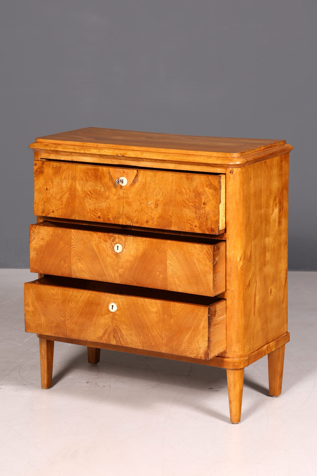 Wunderschöne Original Biedermeier Kommode um 1860 Kommode Antik Schubladenkommode