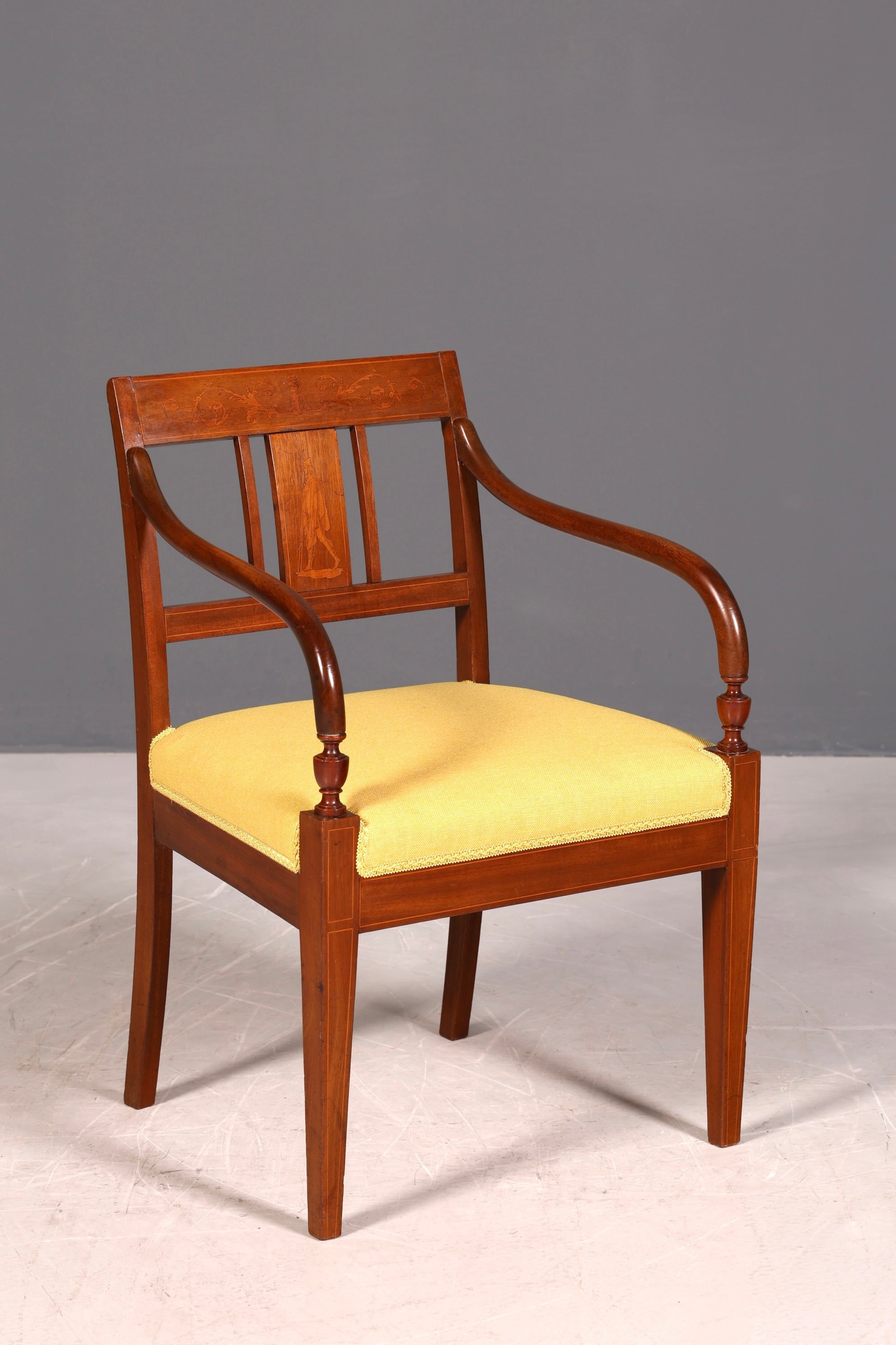 G202 Finish Wunderschöner Englischer Stuhl UK Küchenstuhl Antik Stil Sekretär Stuhl Polsterstuhl (Kopie 3)